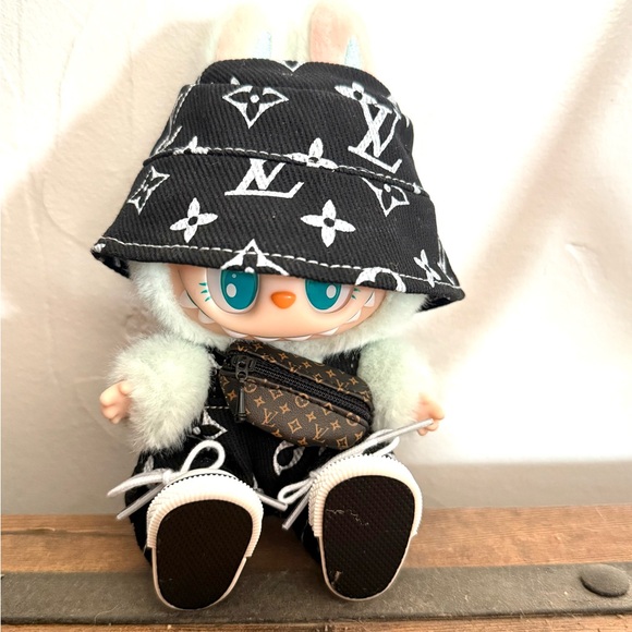 Labubu Handbags - QuQu Have a Seat Labubu in Louis Vuitton